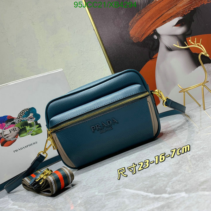 Prada Bag-(4A)-Diagonal- Code: XB4294 $ 124USD