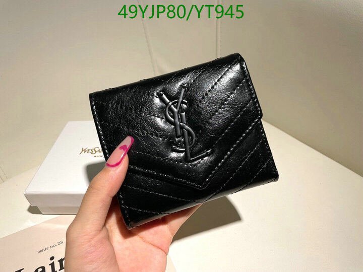 YSL Bag-(4A)-Wallet-,Code: YT945,$ 64USD