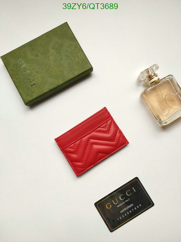 Gucci Bag-(4A)-Wallet- Code: QT3689 $ 51USD