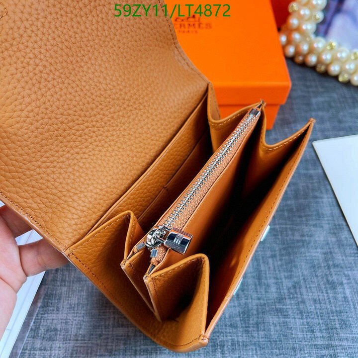 Hermes Bag-(4A)-Wallet-,Code: LT4872,$ 77USD