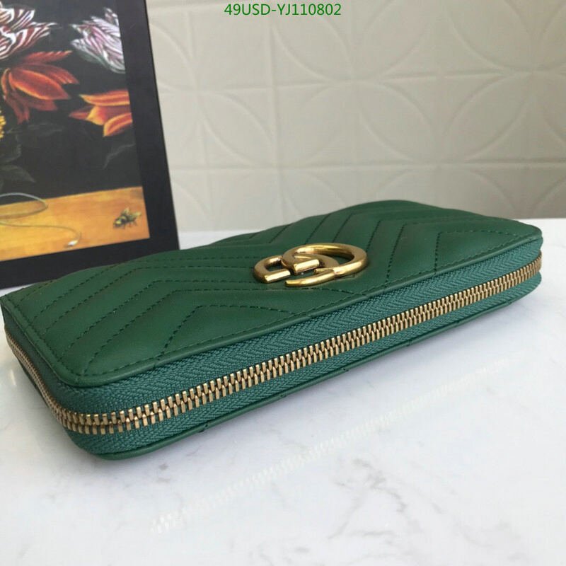 Gucci Bag-(4A)-Wallet-,Code: YJ110802,$ 64USD