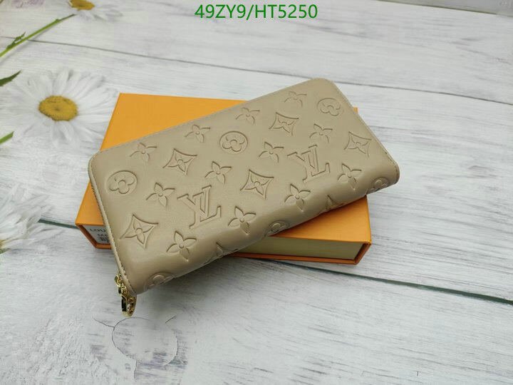 LV Bags-(4A)-Wallet-,Code: HT5250,$ 64USD