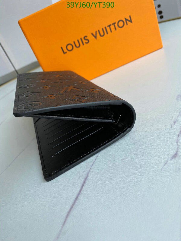 LV Bags-(4A)-Wallet-,Code: YT390,$ 51USD
