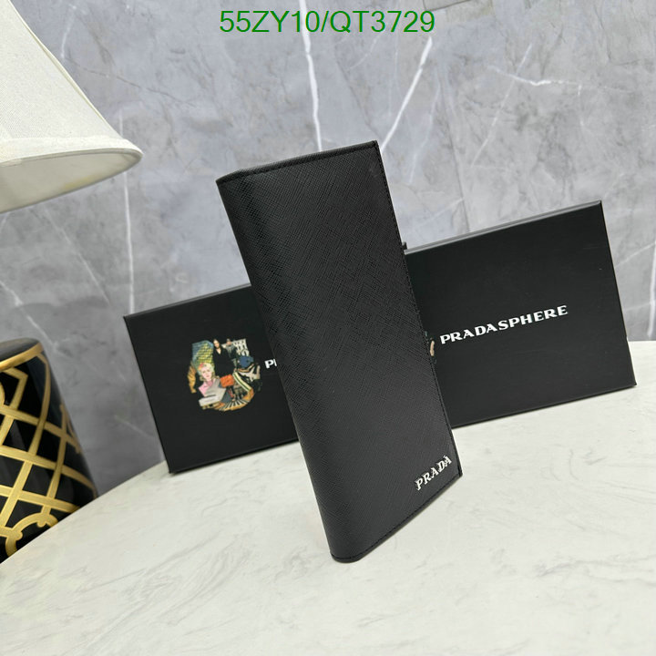 Prada Bag-(4A)-Wallet- Code: QT3729 $ 72USD