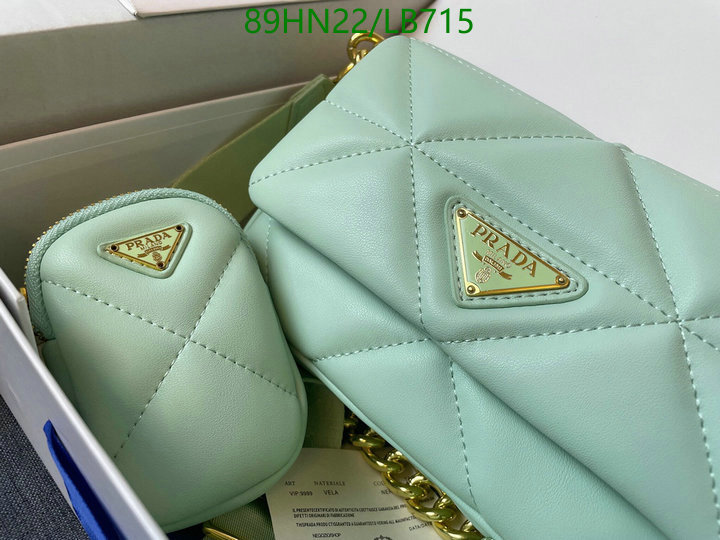 Prada Bag-(4A)-Diagonal- Code: LB715 $ 116USD