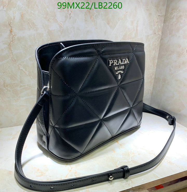 Prada Bag-(4A)-Diagonal-,Code: LB2260,$ 129USD