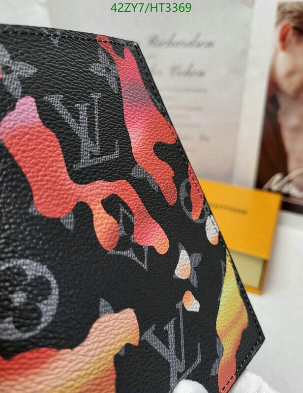 LV Bags-(4A)-Wallet-,Code: HT3369,$ 55USD