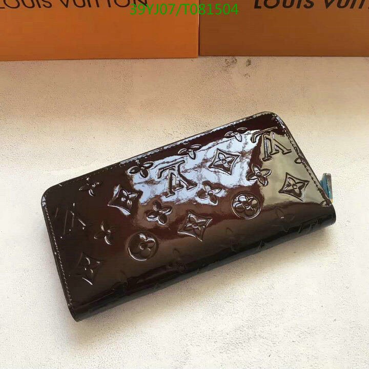 LV Bags-(4A)-Wallet-,Code: T081504,$ 51USD
