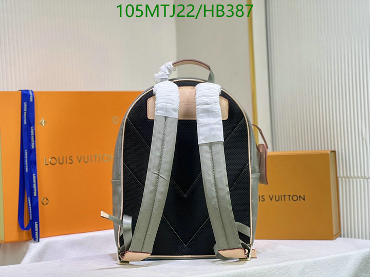 LV Bags-(4A)-Backpack-,Code: HB387,$ 137USD