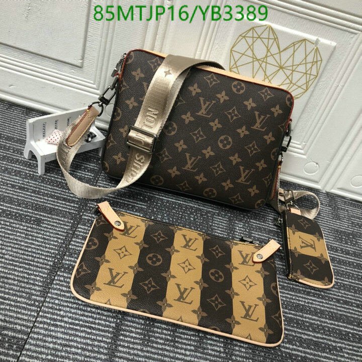 LV Bags-(4A)-Pochette MTis Bag-Twist-,Code: YB3389,$ 111USD