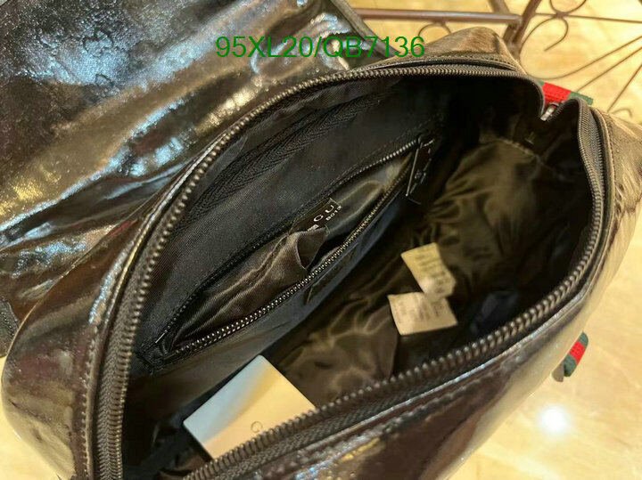 Gucci Bag-(4A)-Diagonal- Code: QB7136 $ 124USD