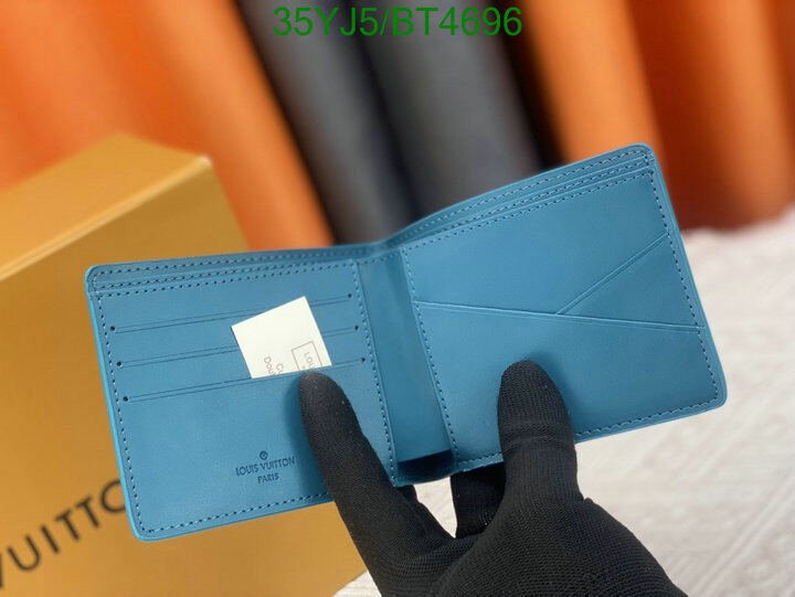 LV Bag-(4A)-Wallet- Code: BT4696 $ 46USD