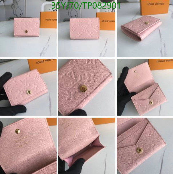 LV Bags-(4A)-Wallet-,Code: TP082901,$ 46USD