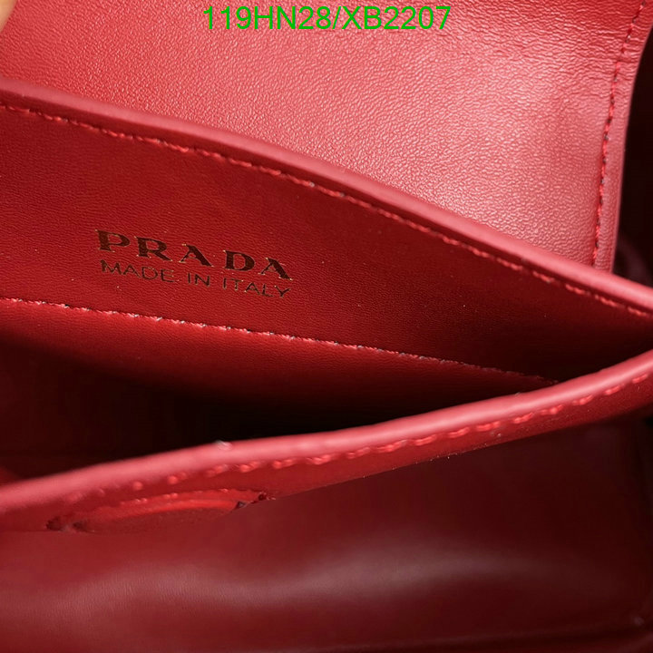 Prada Bag-(4A)-Diagonal-,Code: XB2207,$ 155USD