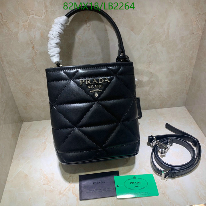 Prada Bag-(4A)-Bucket Bag- Code: LB2264 $ 107USD