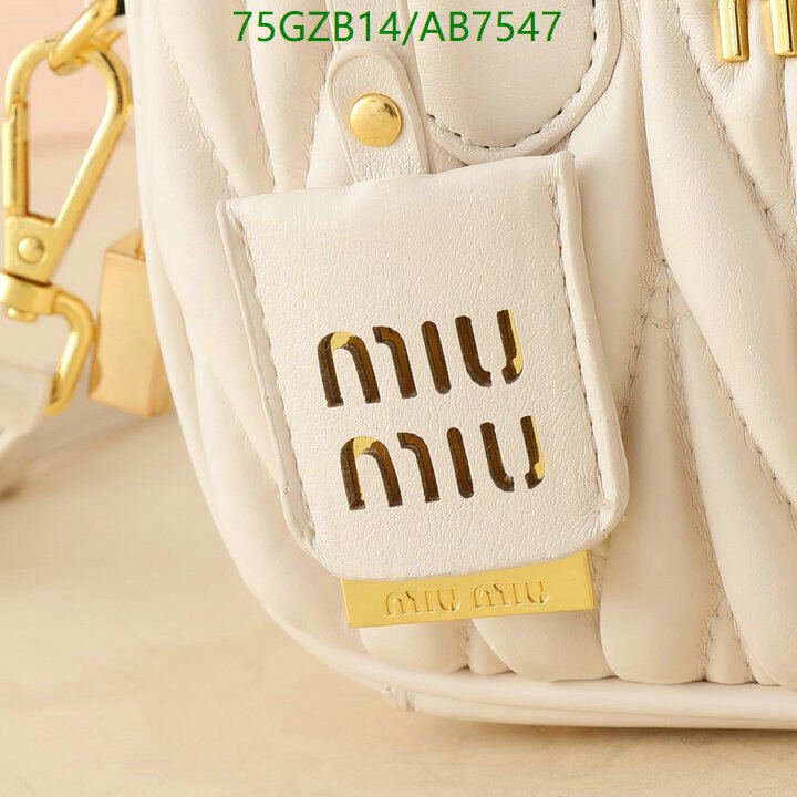 Miu Miu Bag-(4A)-Crossbody- Code: AB7547 $ 98USD