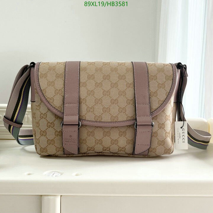 Gucci Bag-(4A)-Diagonal-,Code: HB3581,$ 116USD