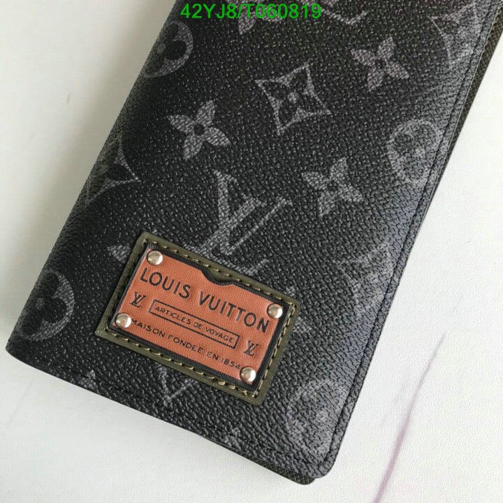 LV Bags-(4A)-Wallet-,Code: T060819,$ 55USD