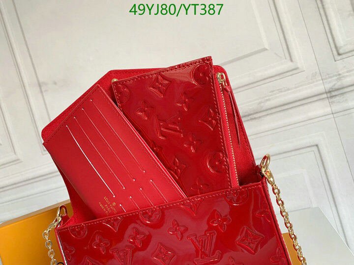 LV Bags-(4A)-Wallet-,Code: YT387,$ 64USD