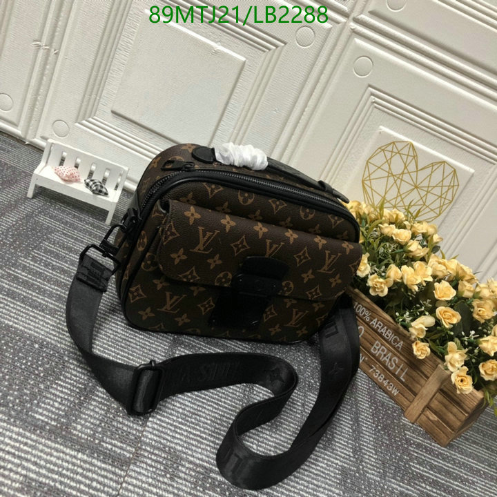LV Bags-(4A)-Pochette MTis Bag-Twist-,Code: LB2288,$ 116USD