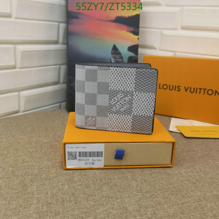 LV Bags-(4A)-Wallet-,Code: ZT5334,$ 72USD