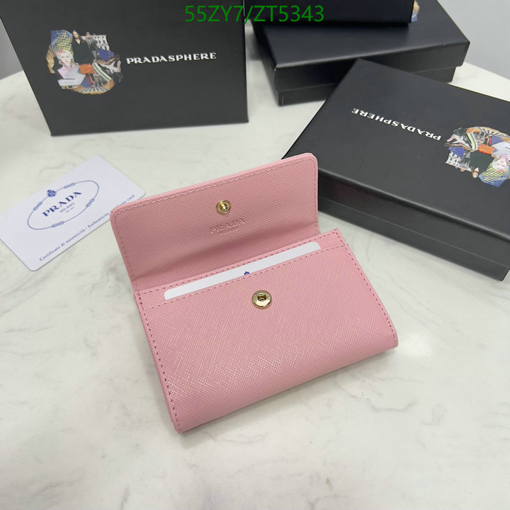 Prada Bag-(4A)-Wallet-,Code: ZT5343,$ 72USD