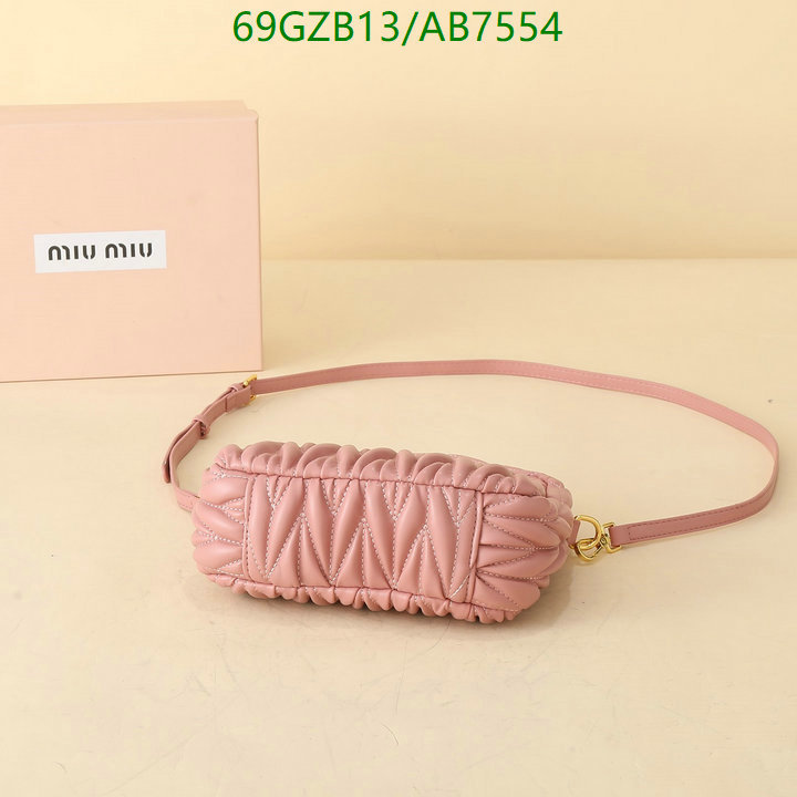 Miu Miu Bag-(4A)-Crossbody- Code: AB7554 $ 90USD