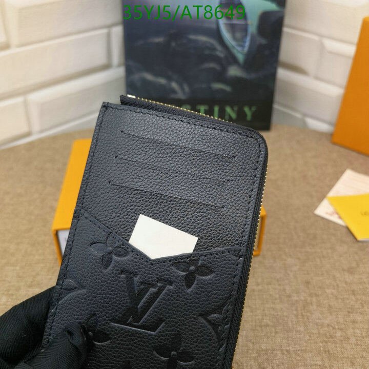 LV Bag-(4A)-Wallet- Code: AT8649 $ 46USD