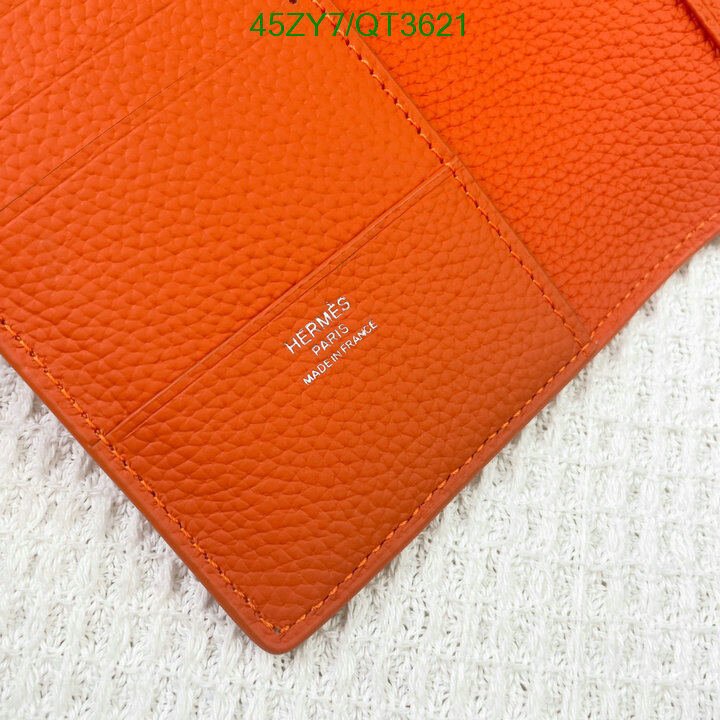 Hermes Bag-(4A)-Wallet- Code: QT3621 $ 59USD