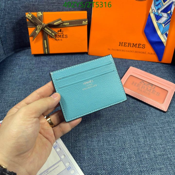 Hermes Bag-(4A)-Wallet-,Code: ZT5316,$ 64USD