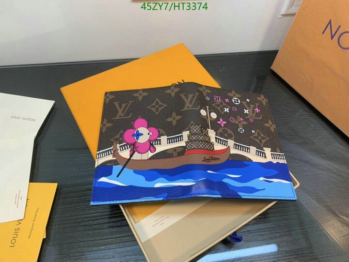 LV Bags-(4A)-Wallet-,Code: HT3374,$ 59USD