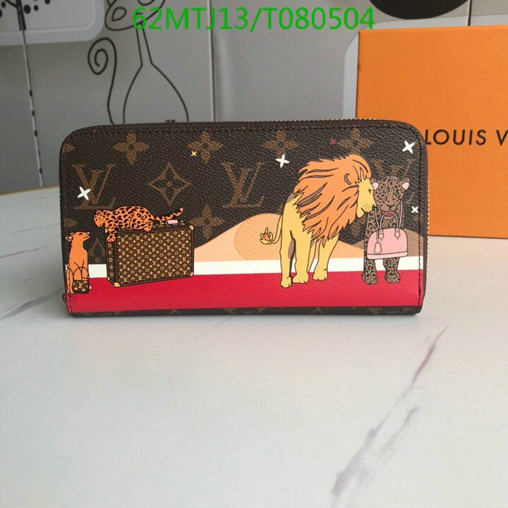 LV Bags-(4A)-Wallet-,Code: T080504,$ 81USD