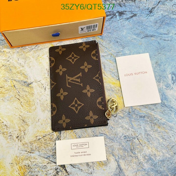 LV Bag-(4A)-Wallet- Code: QT5377 $ 46USD