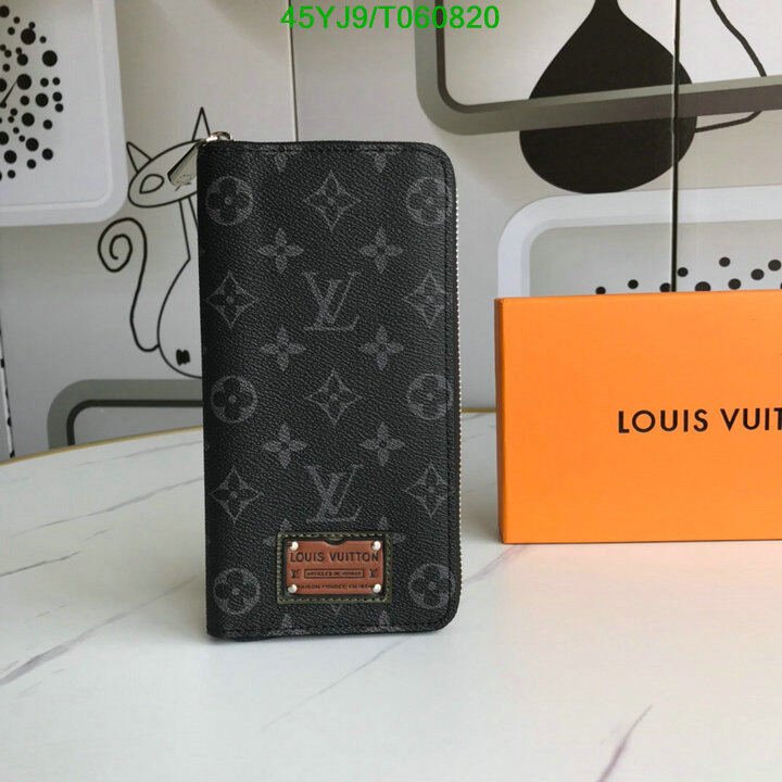 LV Bags-(4A)-Wallet-,Code: T060820,$ 59USD