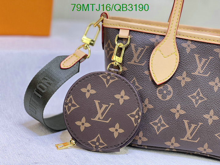 LV Bag-(4A)-Neverfull- Code: QB3190 $ 103USD