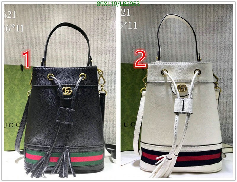 Gucci Bag-(4A)-Diagonal-,Code: LB2063,$ 116USD