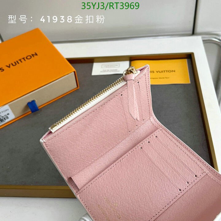 LV Bag-(4A)-Wallet- Cod8: RT3969 $ 46USD