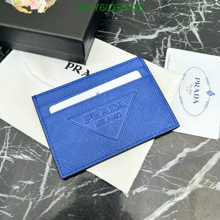 Prada Bag-(4A)-Wallet- Code: QT3725 $ 51USD