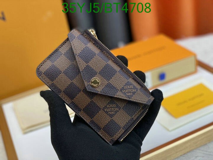 LV Bag-(4A)-Wallet- Code: BT4708 $ 46USD
