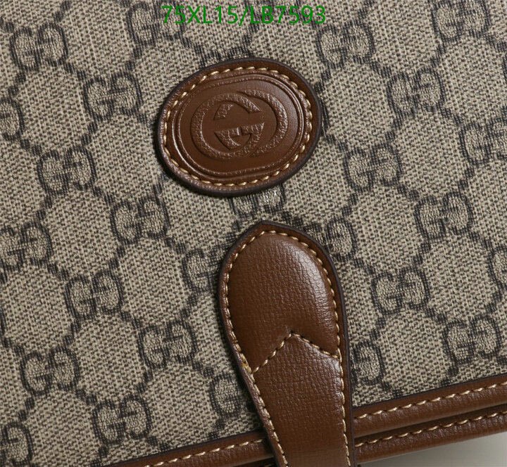 Gucci Bag-(4A)-Diagonal-,Code: LB7593,$ 98USD