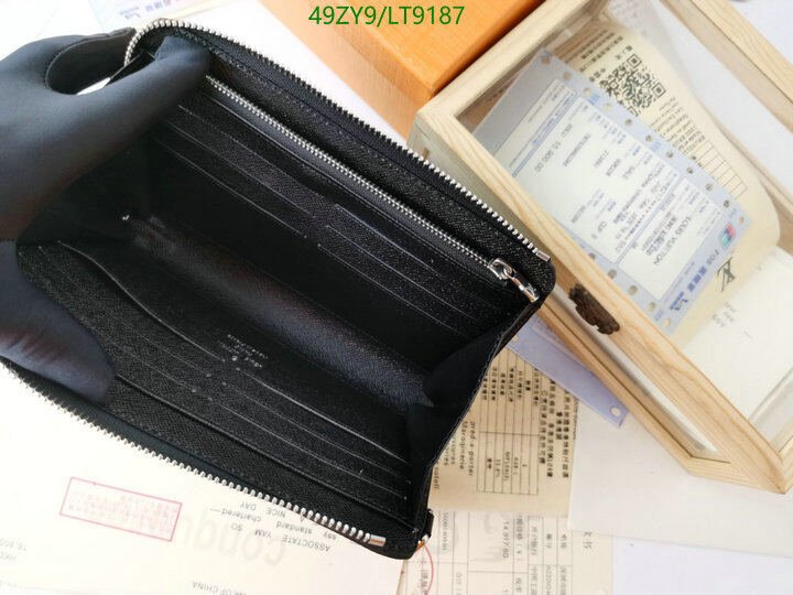 LV Bags-(4A)-Wallet-,Code: LT9187,$ 64USD