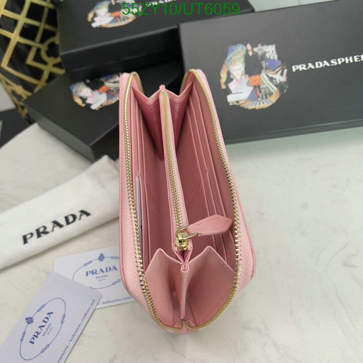 Prada Bag-(4A)-Wallet- Code: UT6059 $ 72USD