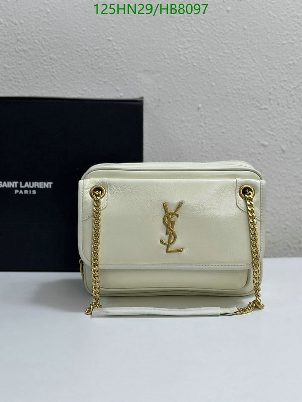 YSL Bag-(4A)-Handbag- Code: HB8097 $ 163USD