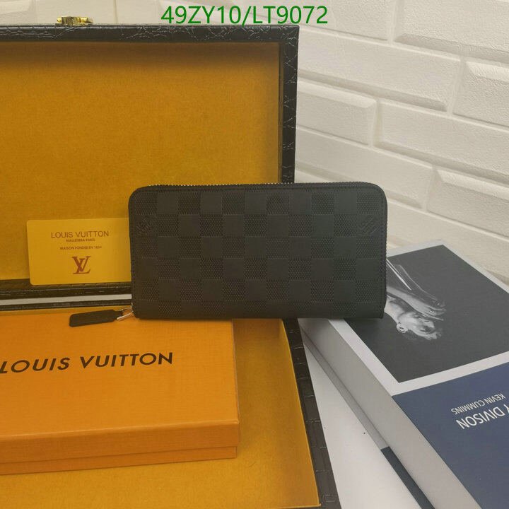 LV Bags-(4A)-Wallet-,Code: LT9072,$ 64USD
