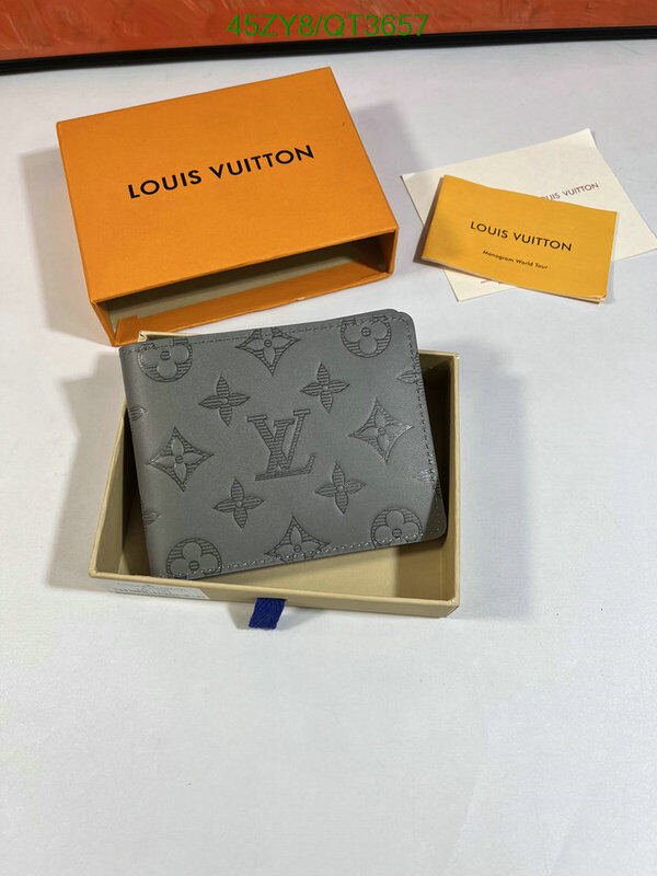 LV Bag-(4A)-Wallet- Code: QT3657 $ 59USD