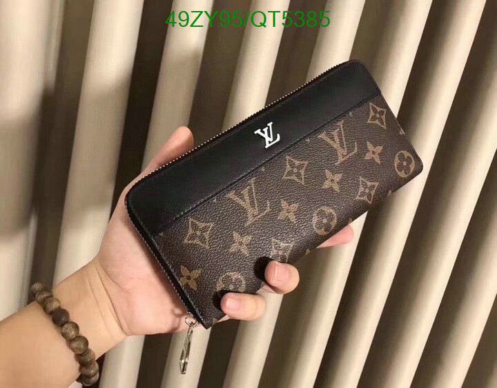 LV Bag-(4A)-Wallet- Code: QT5385 $ 64USD