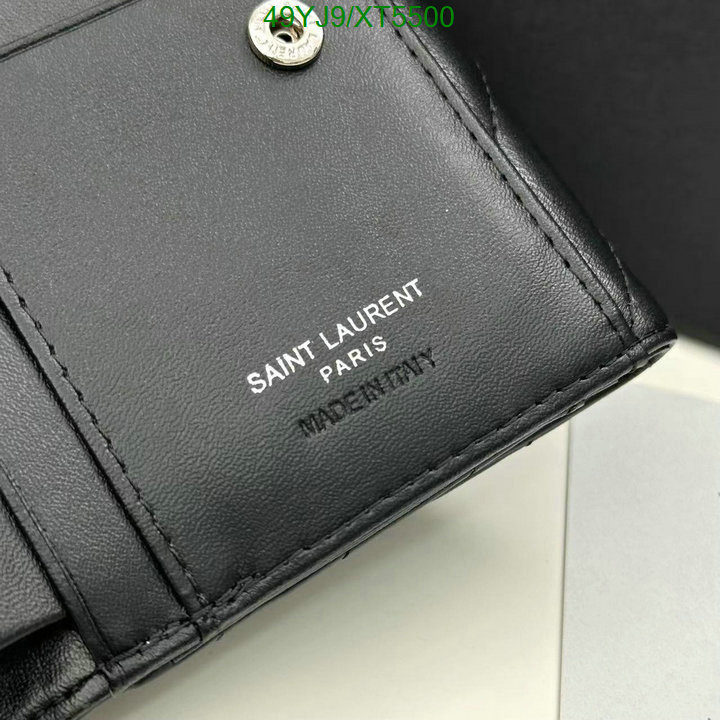 YSL Bag-(4A)-Wallet-,Code: XT5500,$ 64USD