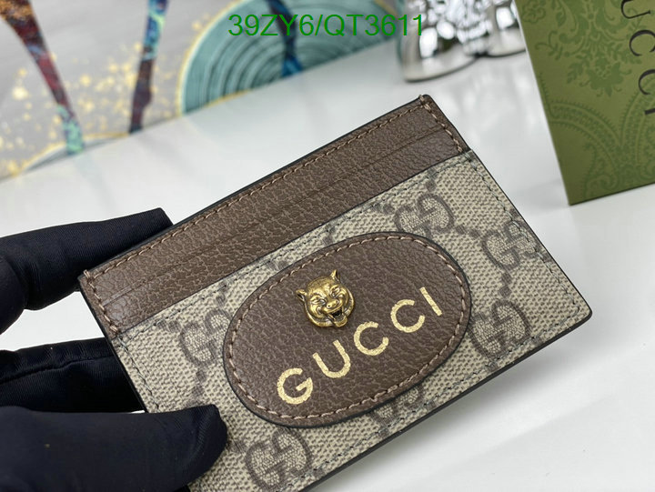 Gucci Bag-(4A)-Wallet- Code: QT3611 $ 51USD