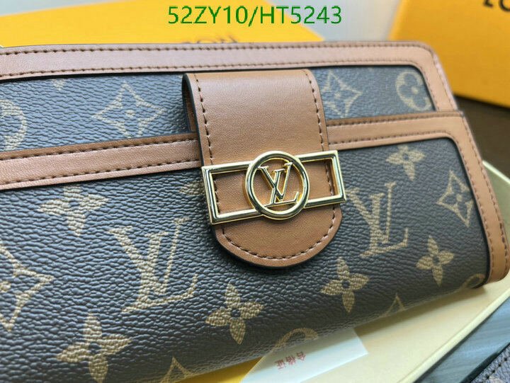 LV Bags-(4A)-Wallet-,Code: HT5243,$ 68USD