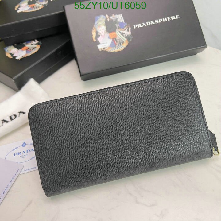 Prada Bag-(4A)-Wallet- Code: UT6059 $ 72USD